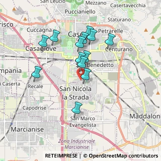 Mappa Via Quattro Novembre, 81020 San Nicola La Strada CE, Italia (1.74)