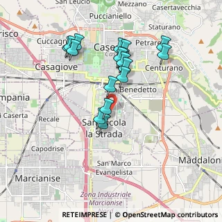 Mappa Via Quattro Novembre, 81020 San Nicola La Strada CE, Italia (1.87529)