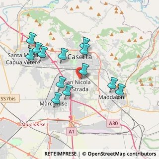 Mappa Via Quattro Novembre, 81020 San Nicola La Strada CE, Italia (3.96154)