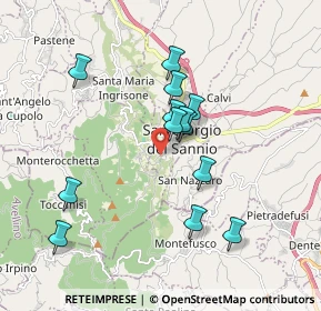 Mappa Via Toppa, 82018 San Giorgio del Sannio BN, Italia (1.74)