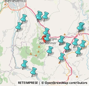 Mappa Via Toppa, 82018 San Giorgio del Sannio BN, Italia (4.61)