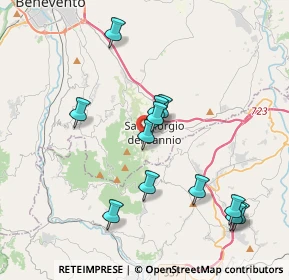 Mappa Via Toppa, 82018 San Giorgio del Sannio BN, Italia (4.04417)