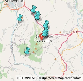 Mappa Via Toppa, 82018 San Giorgio del Sannio BN, Italia (3.24182)