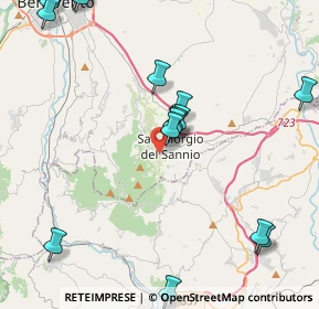 Mappa Via Toppa, 82018 San Giorgio del Sannio BN, Italia (6.533)