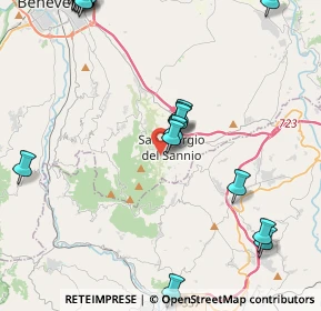 Mappa Via Toppa, 82018 San Giorgio del Sannio BN, Italia (6.283)