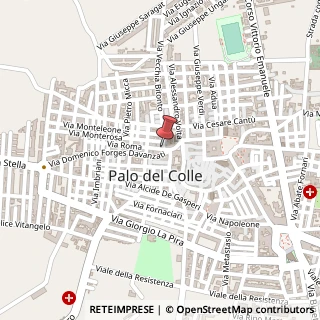 Mappa Via Roma, 3, 70027 Palo del Colle, Bari (Puglia)