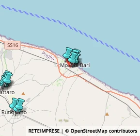 Mappa Viale Giacomo Matteotti, 70042 Mola di Bari BA, Italia (5.22933)