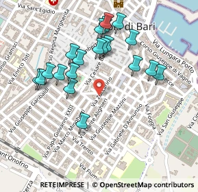 Mappa Via S. Spaventa, 70042 Mola di Bari BA, Italia (0.251)