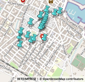 Mappa Via S. Spaventa, 70042 Mola di Bari BA, Italia (0.2175)