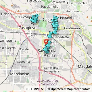 Mappa 81020 Caserta CE, Italia (1.71667)