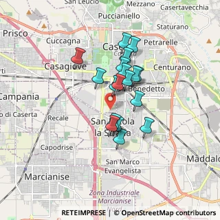 Mappa 81020 Caserta CE, Italia (1.38833)