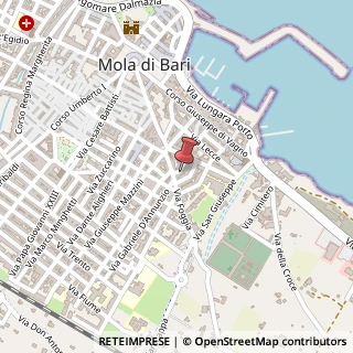 Mappa Vico 1, 26, 70014 Mola di Bari, Bari (Puglia)