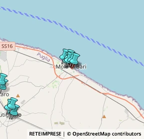 Mappa Via Foggia, 70042 Mola di Bari BA, Italia (4.49769)