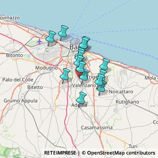 Mappa Traversa 270 Umberto I, 70129 Bari BA, Italia (5.038)