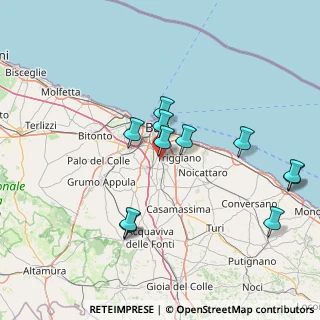 Mappa Traversa 270 Umberto I, 70129 Bari BA, Italia (15.88636)