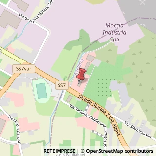 Mappa SS7, Km 245, 83018 San Martino Valle Caudina, Avellino (Campania)