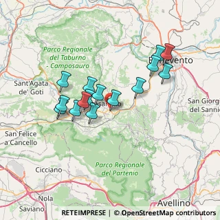 Mappa Confine con San Martino Valle Caudina - S.S. APPIA km, 83018 San Martino Valle Caudina AV, Italia (6.61067)