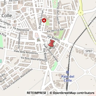 Mappa Viale Vittorio Veneto, 70027 Palo del Colle, Bari (Puglia)