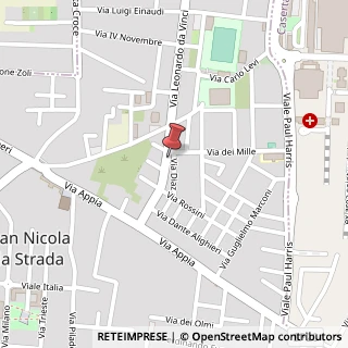 Mappa Via Leonardo Da Vinci, 54, 81020 San Nicola la Strada, Caserta (Campania)