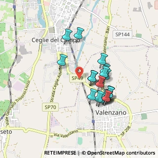 Mappa Via Ceglie, 70129 Bari BA, Italia (0.821)
