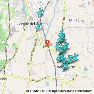Mappa Via Ceglie, 70129 Bari BA, Italia (0.99)