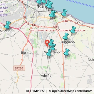 Mappa Via Ceglie, 70129 Bari BA, Italia (5.49933)