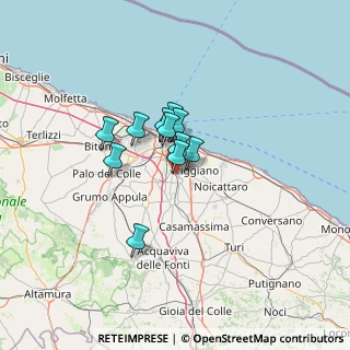 Mappa Via Ceglie, 70129 Bari BA, Italia (8.65)