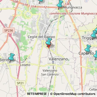 Mappa Via Ceglie, 70129 Bari BA, Italia (4.03917)