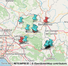 Mappa Via Masseria della Signora Zona P, 82016 Montesarchio BN, Italia (14.53789)