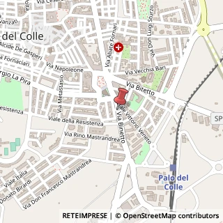 Mappa Via Binetto, 1, 70027 Palo del Colle, Bari (Puglia)
