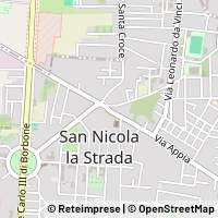 Karta San Nicola la Strada