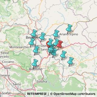 Mappa Contrada Ilici, 83030 Venticano AV, Italia (10.51067)