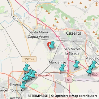 Mappa 81050 Portico di Caserta CE, Italia (6.67545)