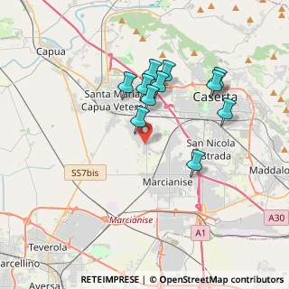 Mappa 81050 Portico di Caserta CE, Italia (3.46273)