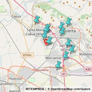 Mappa 81050 Portico di Caserta CE, Italia (3.6775)