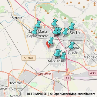 Mappa 81050 Portico di Caserta CE, Italia (3.09786)