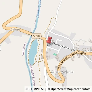 Mappa Ponte Calore, 66, 83036 Mirabella Eclano, Avellino (Campania)