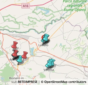 Mappa Via Marie Curie, 85024 Lavello PZ, Italia (9.339)