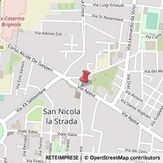 Mappa Piazza Parrocchia, 21, 81020 San Nicola la Strada, Caserta (Campania)