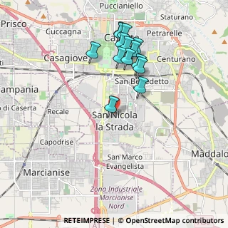 Mappa Via Municipio, 81020 San Nicola La Strada CE, Italia (2.00714)