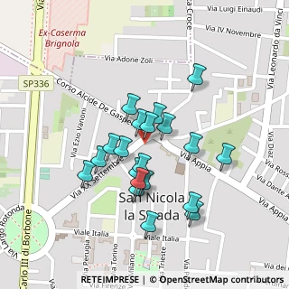 Mappa Via Municipio, 81020 San Nicola La Strada CE, Italia (0.201)