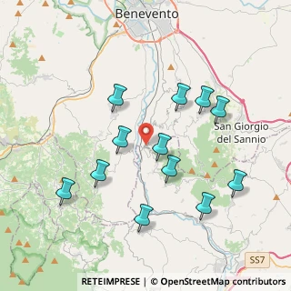 Mappa Via Bagnara Valle, 82010 Ceppaloni BN, Italia (4.08083)