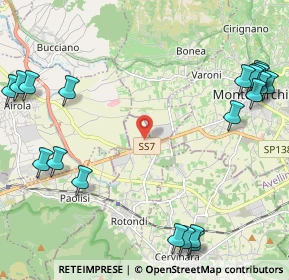 Mappa Contrada Campizze, 83017 Rotondi AV, Italia (3.294)