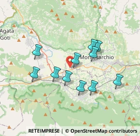 Mappa Contrada Campizze, 83017 Rotondi AV, Italia (3.34)