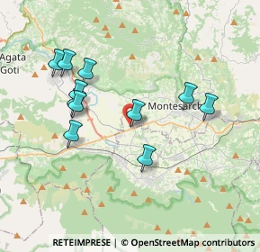 Mappa Contrada Campizze, 83017 Rotondi AV, Italia (3.83727)