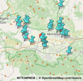 Mappa Contrada Campizze, 83017 Rotondi AV, Italia (3.7985)