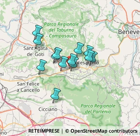 Mappa Contrada Campizze, 83017 Rotondi AV, Italia (4.91077)