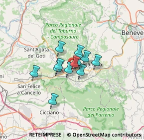 Mappa Contrada Campizze, 83017 Rotondi AV, Italia (4.0325)