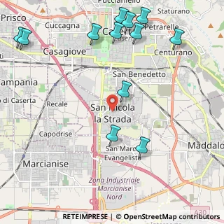 Mappa 81020 San Nicola La Strada CE, Italia (2.97583)