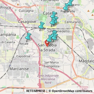 Mappa 81020 San Nicola La Strada CE, Italia (1.94091)